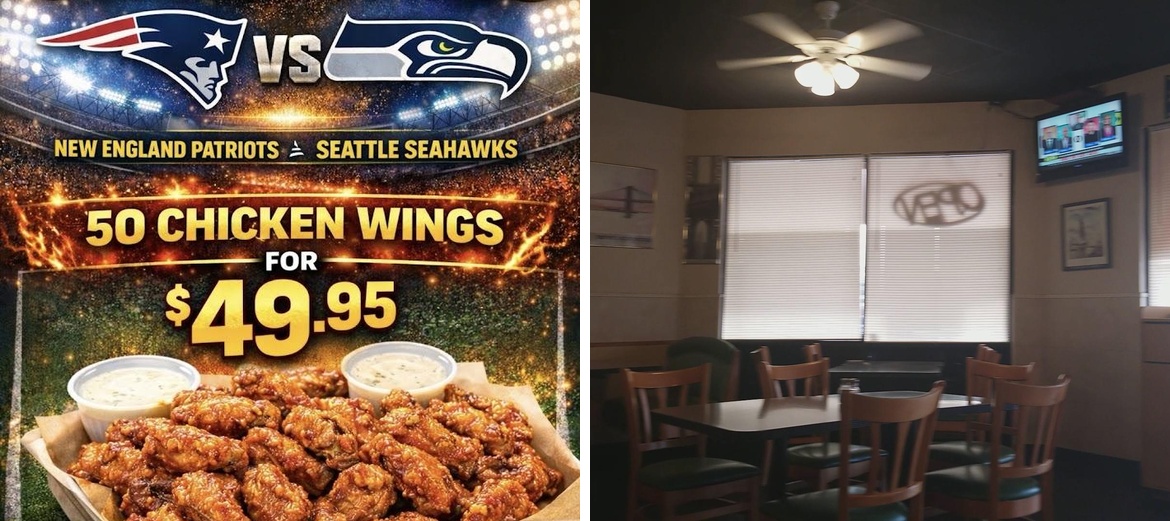 Ray's Pizza Menu