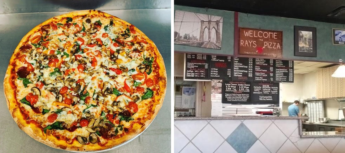 Ray's Pizza Menu