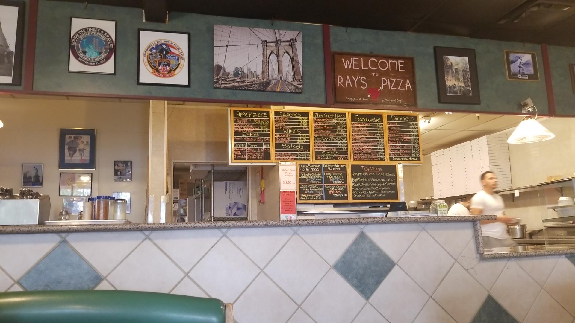 Ray's Pizza Menu image 1